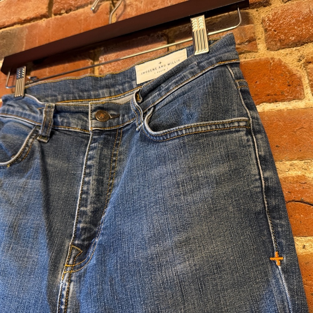 imogene + willie Women's High-Rise Blue Denim Jeans - Picture 3 of 7
